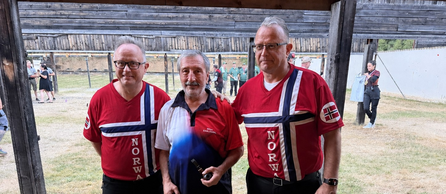Christian (venstre) Milan (Match Director) Haakon (Høyre)2